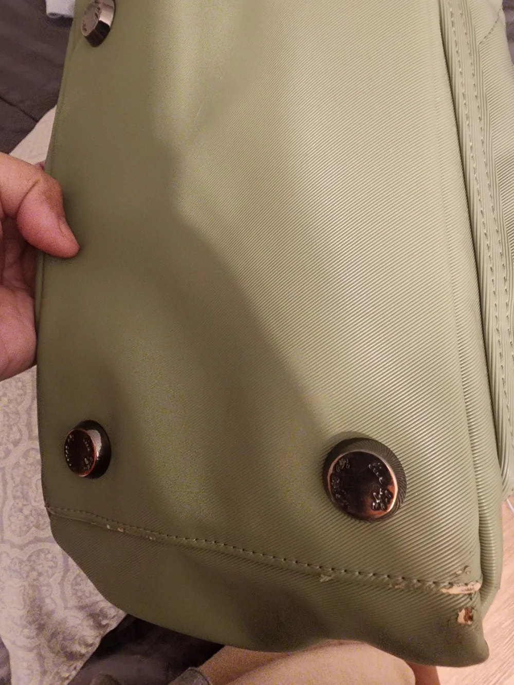 lug Sage Green Women's Backpack with Front Pocket